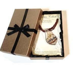 NEW Artisan Collection Art Glass Pendant